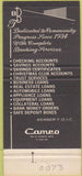 Matchbook Cover - Brookville Bank Trust Summerville PA 30 Strike