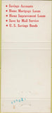 Matchbook Cover - Union Savings Loan Lansing? MI 30 Strike