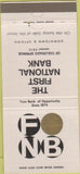 Matchbook Cover - First National Bank Color Springs CO 30 Strike