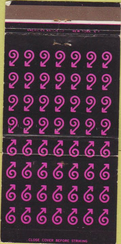 Matchbook Cover - Blair Group Plan Radio Advertising 30 Strike