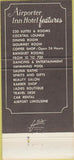 Matchbook Cover - Airporter Inn Hotel Irvine CA 30 Strike