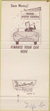 Matchbook Cover - Security State Bank Algona IA 30 Strike