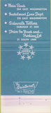 Matchbook Cover - First National Bank Iowa City IA 30 Strike