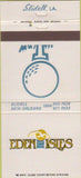 Matchbook Cover - Eden Isles Slidell LA New Orleans 30 Strike