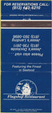 Matchbook Cover - Flagship Restaurant Clearwater FL 30 Strike