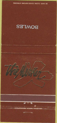 Matchbook Cover - Bowles The Marker 30 Strike