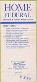 Matchbook Cover - Home Federal Savings Loan Des Moines IA 30 Strike