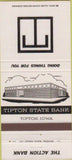 Matchbook Cover - Tipton State Bank IA WEAR 30 Strike