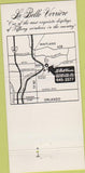 Matchbook Cover - La Belle Verriere Winter Park FL 30 Strike