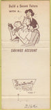 Matchbook Cover - State Security Bank Algona IA 30 Strike