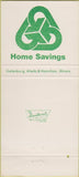Matchbook Cover - Galesburg Aledo Hamilton IL Banking 30 Strike