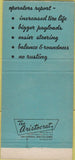 Matchbook Cover - Alcoa Aluminum Disk Wheels Indianapolis IN 30 Strike