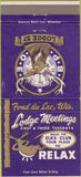 Matchbook Cover - Elks Club Fond Du Lac WI 30 Strike