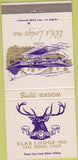 Matchbook Cover - Elks Lodge San Pedro CA 30 Strike