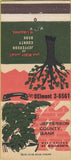 Matchbook Cover - Jefferson County Bank Denver CO Colfax 30 Strike
