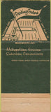 Matchbook Cover - Jefferson County Bank Denver CO Colfax 30 Strike