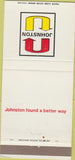 Matchbook Cover - Johnston Fishing Equipment 30 Strike