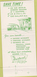 Matchbook Cover - Reading Trust Reading PA 30 Strike
