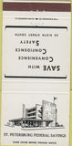 Matchbook Cover - St Petersburg Federal Savings FL? 30 Strike