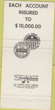 Matchbook Cover - St Petersburg Federal Savings FL? 30 Strike