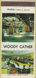 Matchbook Cover - Woody Cather Rock Island IL True Color 30 Strike