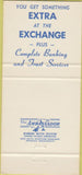 Matchbook Cover - Exchange National Bank Tampa FL 30 Strike