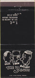 Matchbook Cover - The 3 Guys Beaverton OR 30 Strike