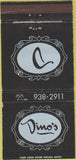Matchbook Cover - Dino's Pleasant Hills CA 30 Strike