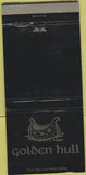 Matchbook Cover - Golden Hull Restaurant Redondo Beach CA 30 Strike