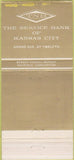 Matchbook Cover - Traders National Bank Kansas City MO 30 Strike