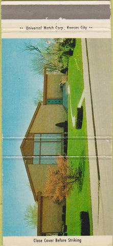 Matchbook Cover - George Carson Funeral Home Independence MO 30 Strike
