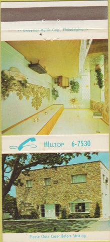 Matchbook Cover - Perri's Funeral Home Upper Darby PA 30 Strike