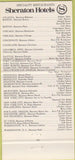 Matchbook Cover - Sheraton Hotel Detroit MI Motor Bar Steak House 30 Strike
