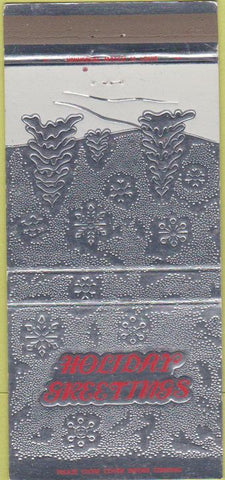 Matchbook Cover - Villa Fontana 30 Strike