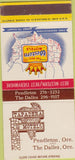Matchbook Cover - Best Western Pendleton OR The Dalles 30 Strike