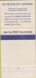 Matchbook Cover - Best Western Pendleton OR The Dalles 30 Strike