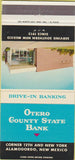 Matchbook Cover - Otero County State Bank Alamogordo NM 30 Strike