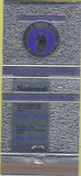 Matchbook Cover - National Tank Maintenance Des Moines IA Humboldt TN 30 Strike