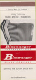 Matchbook Cover - Binswanger Glass Sheraton Houston TX 30 Strike