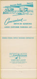 Matchbook Cover - Northern Bank Milwaukee WI 30 Strike