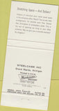 Matchbook Cover - Steelcase Office Furniture Blank 30 Strike