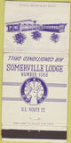 Matchbook Cover - Elks Lodge Somerville MA 30 Strike