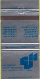 Matchbook Cover - Los Angeles Employees Credit Union CA 30 Strike