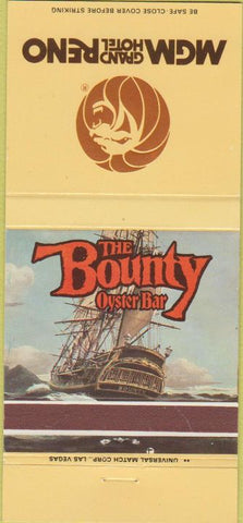 Matchbook Cover - MGM Grand Hotel Reno NV 30 Strike