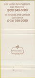 Matchbook Cover - MGM Grand Hotel Reno NV 30 Strike