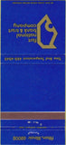 Matchbook Cover - First National Bank Trust Alton IL 30 Strike