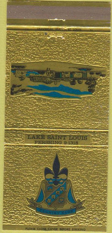 Matchbook Cover - Lake Saint Louis Country Club MO 30 Strike