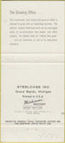 Matchbook Cover - Steelcase Office Furniture Tyler TX 30 Strike