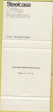 Matchbook Cover - Steelcase Office Furniture Cleveland OH 30 Strike