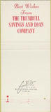 Matchbook Cover - Trumbull Savings Loan 30 Strike